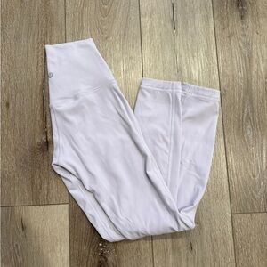 lululemon athletica Light Lavender align Leggings